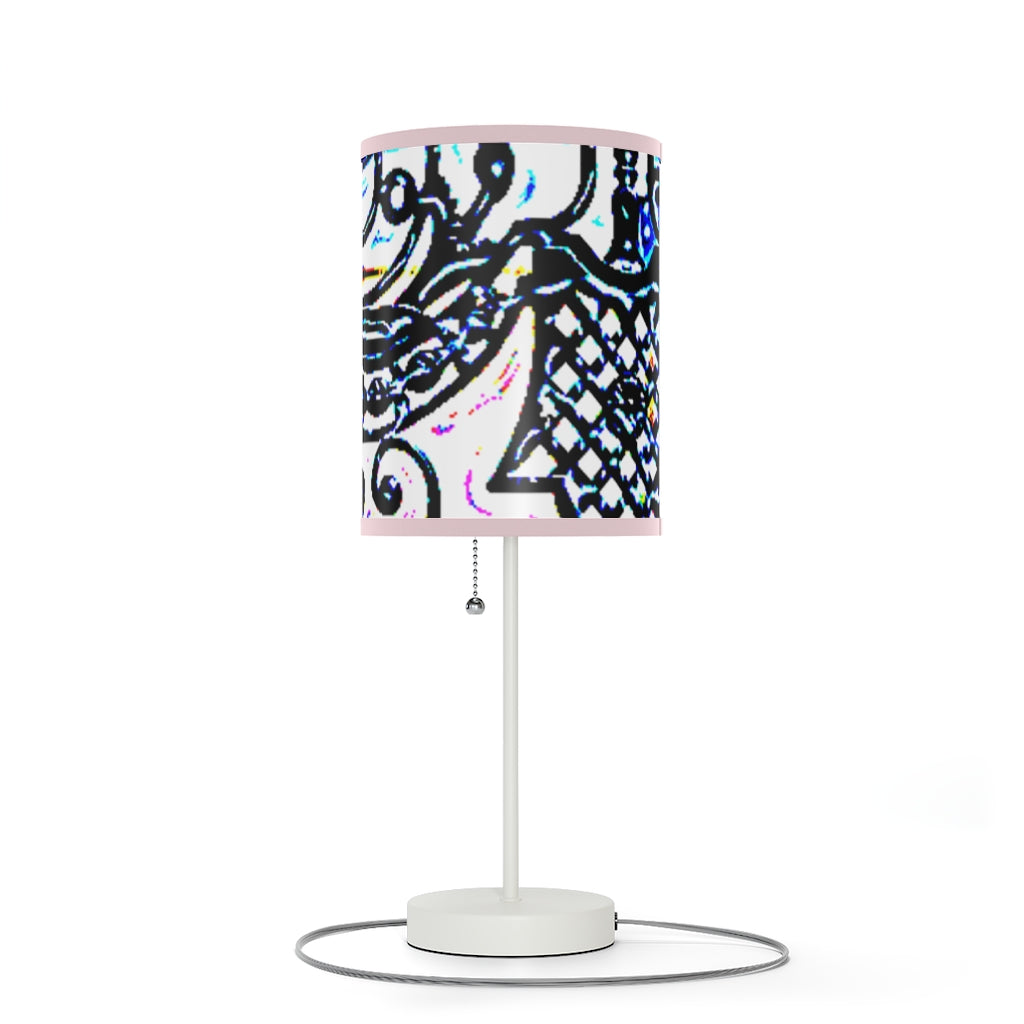 Faux Baroque Lamp on a Stand, US|CA plug