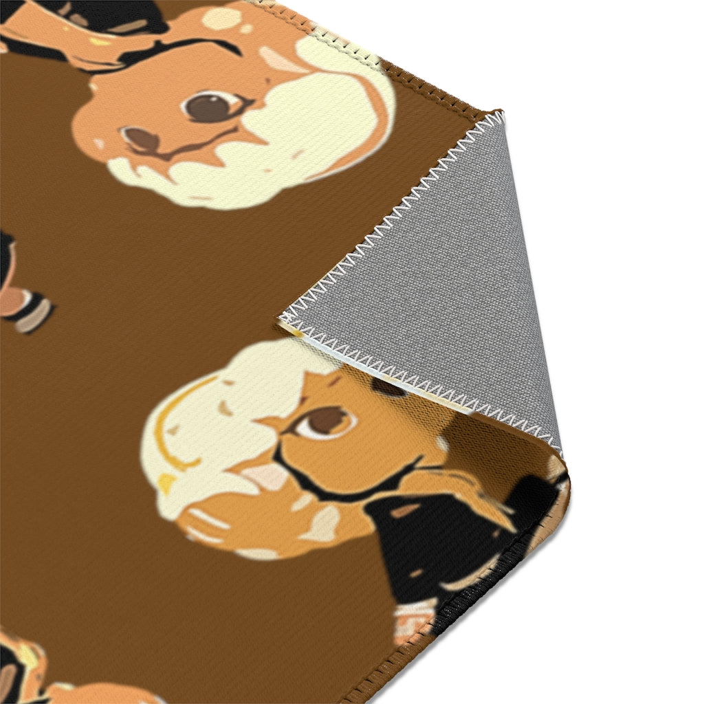 Cartoon Branded Area Rugs