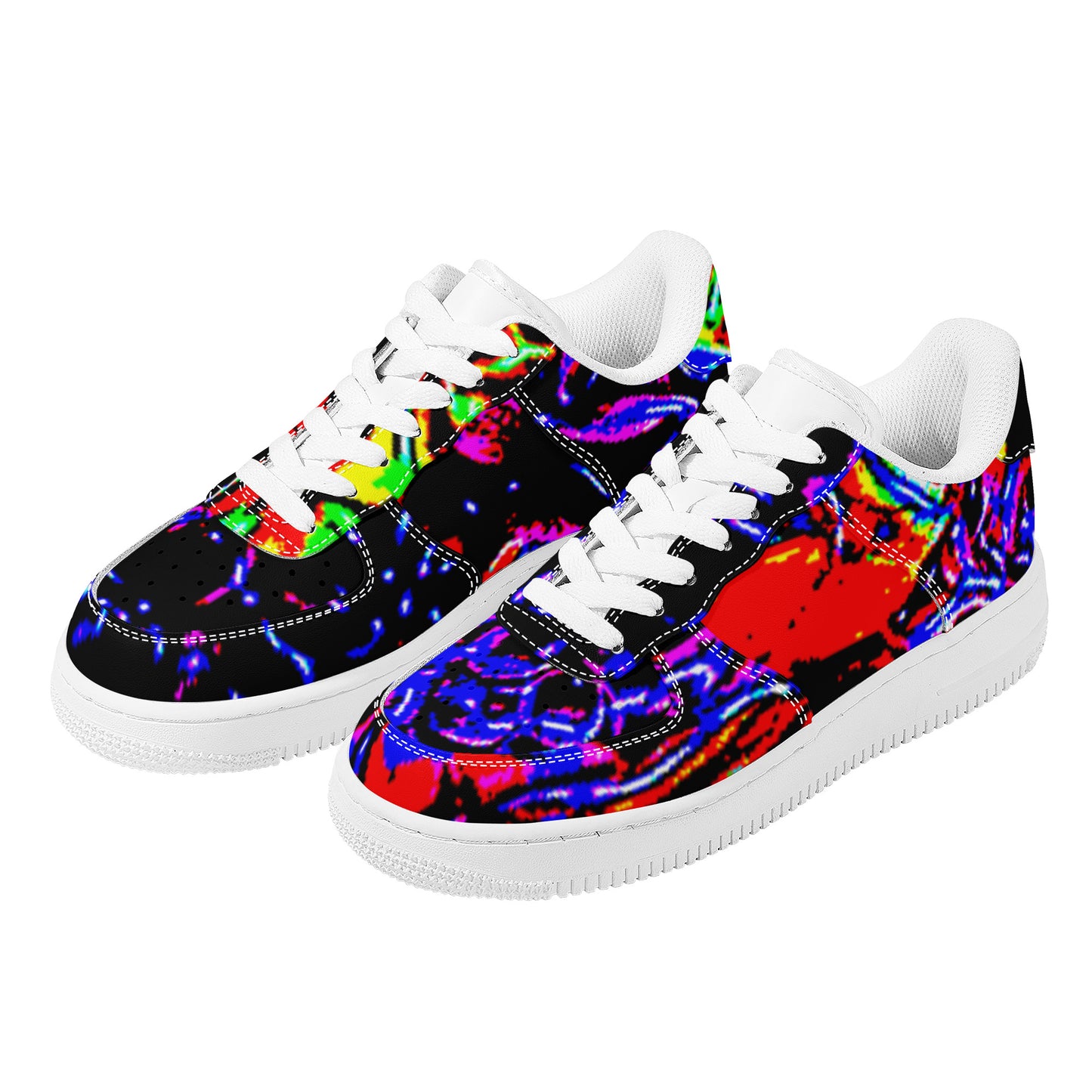 SF_F8 Low Top Unisex Sneaker Deep Floral