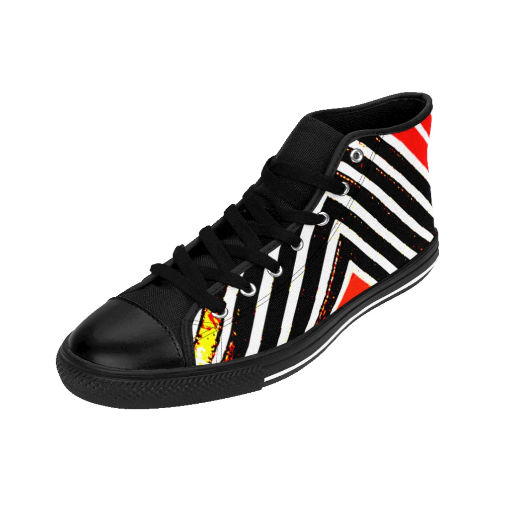 Special Stripped Men's High-top Sneakers