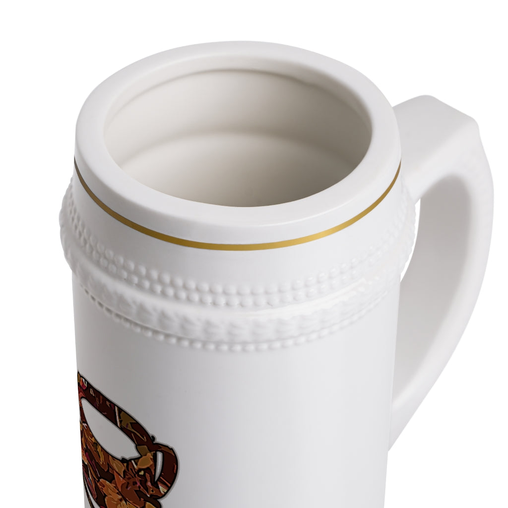 Graphic "Coffee" Stein Mug