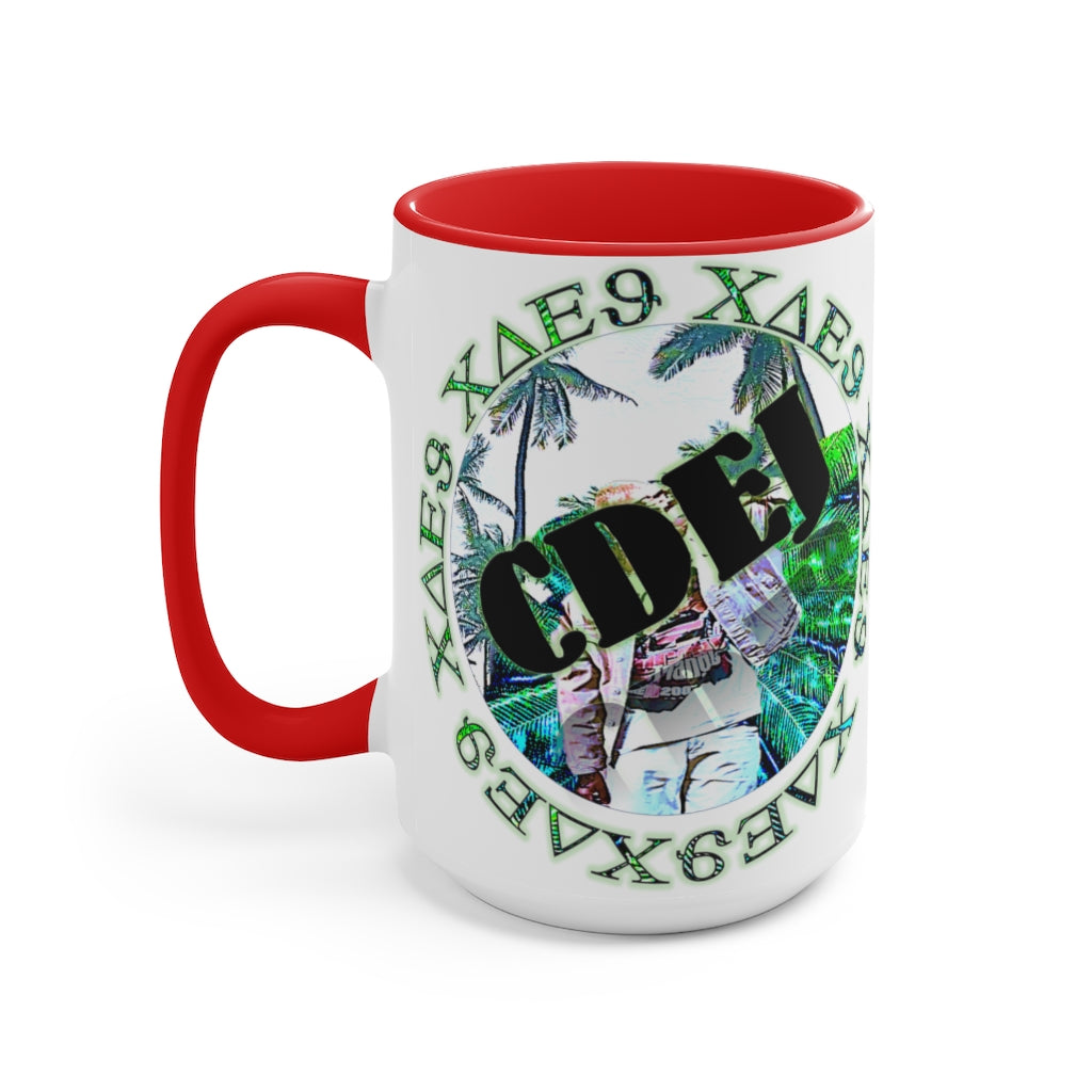 CDEJ Logo Accent Mug