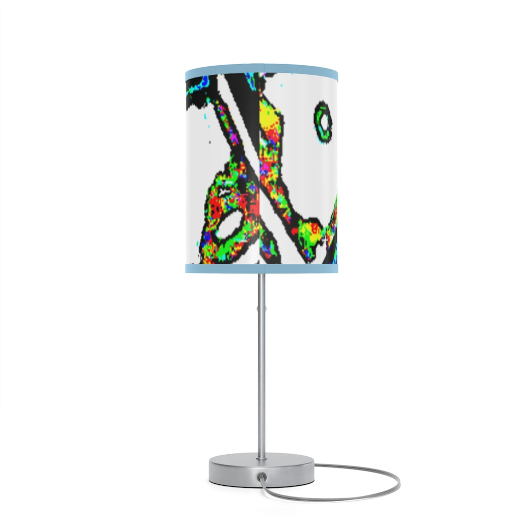 Painted Money Lamp on a Stand, US|CA plug