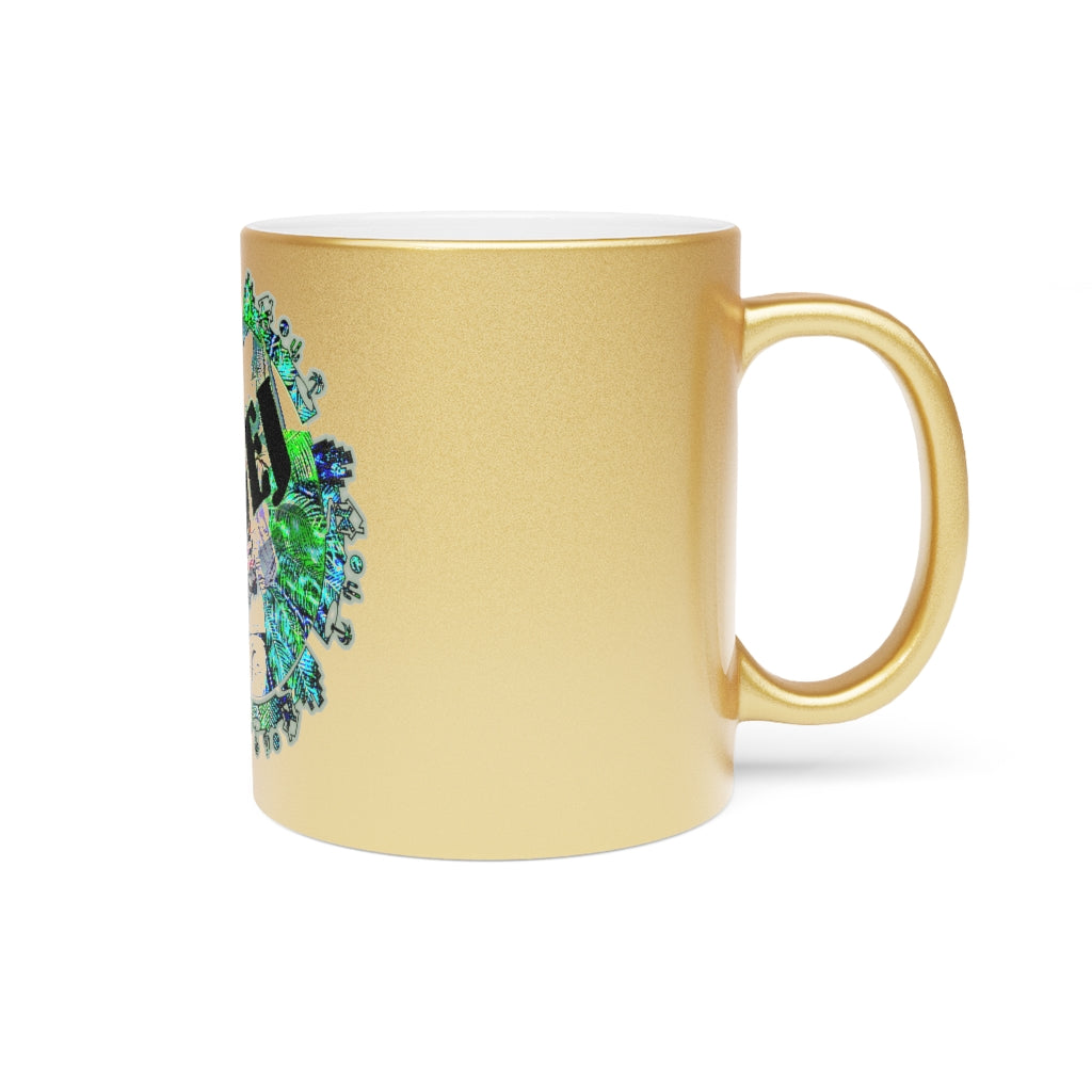 CDEJ Logo Metallic Mug (Silver\Gold)