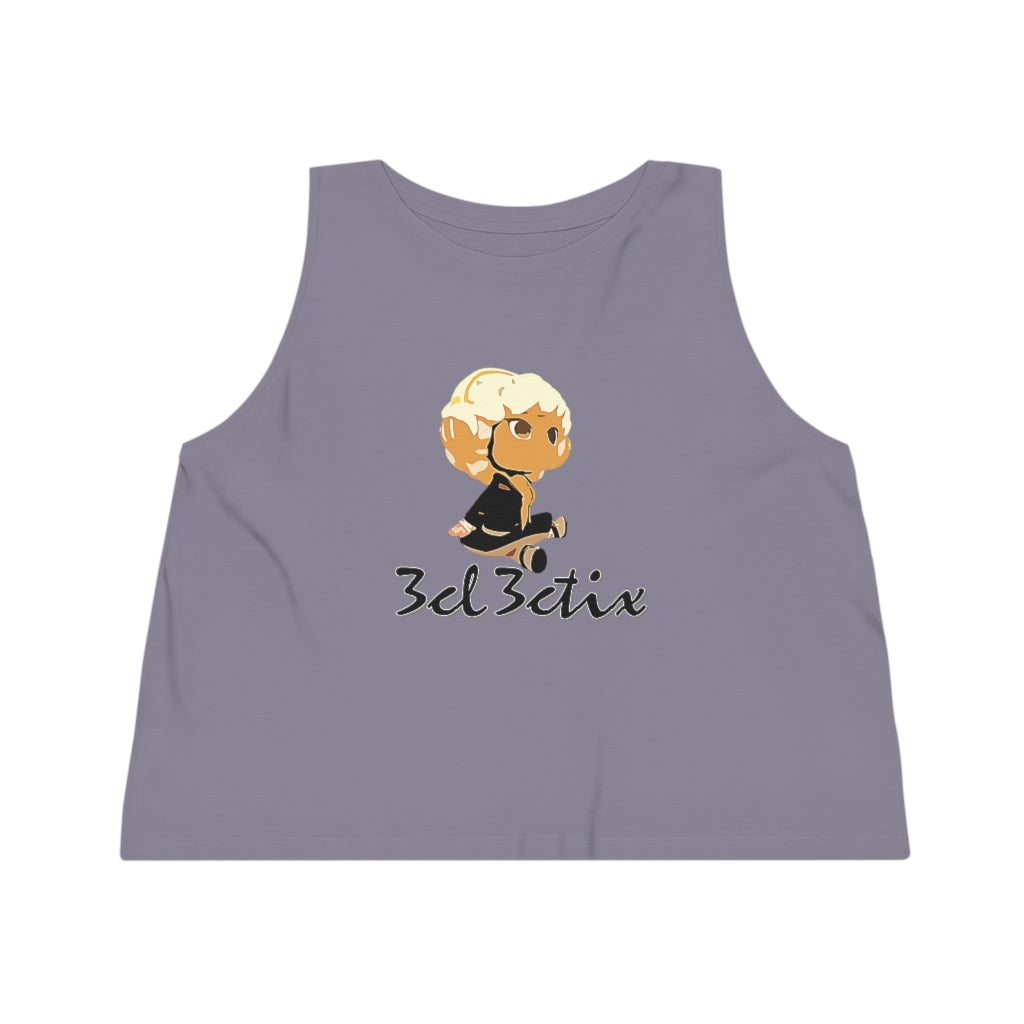 Branded Women's Dancer Cropped Tank Top