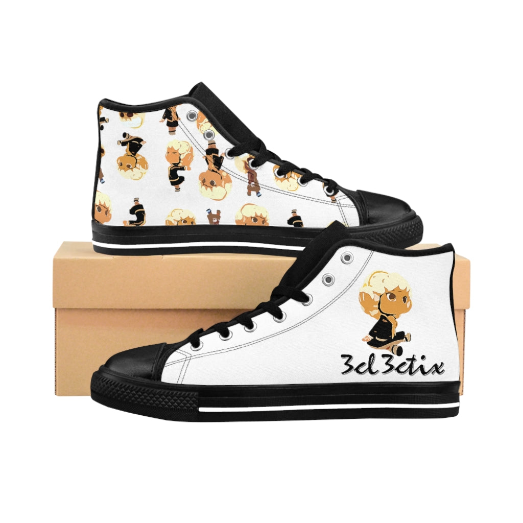 Branded Men's High-top Sneakers