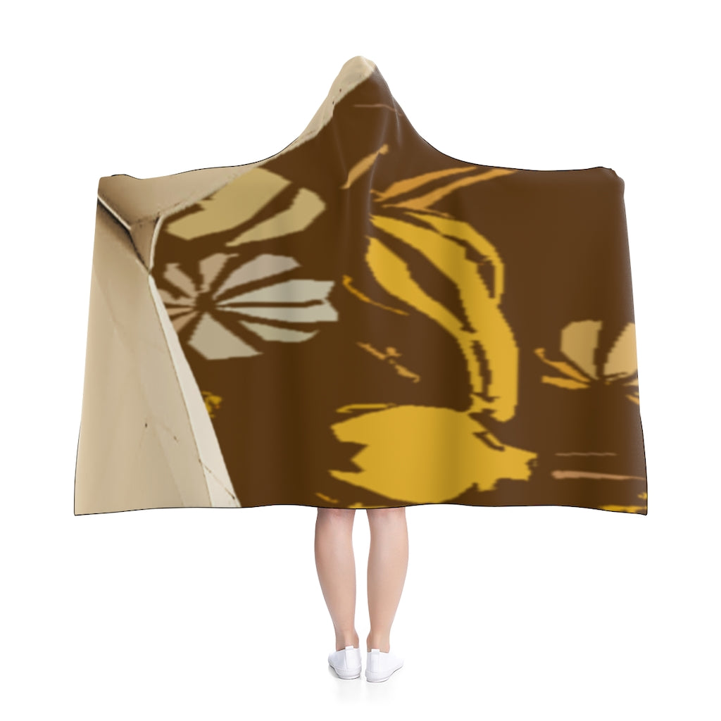 Brown Hooded Blanket