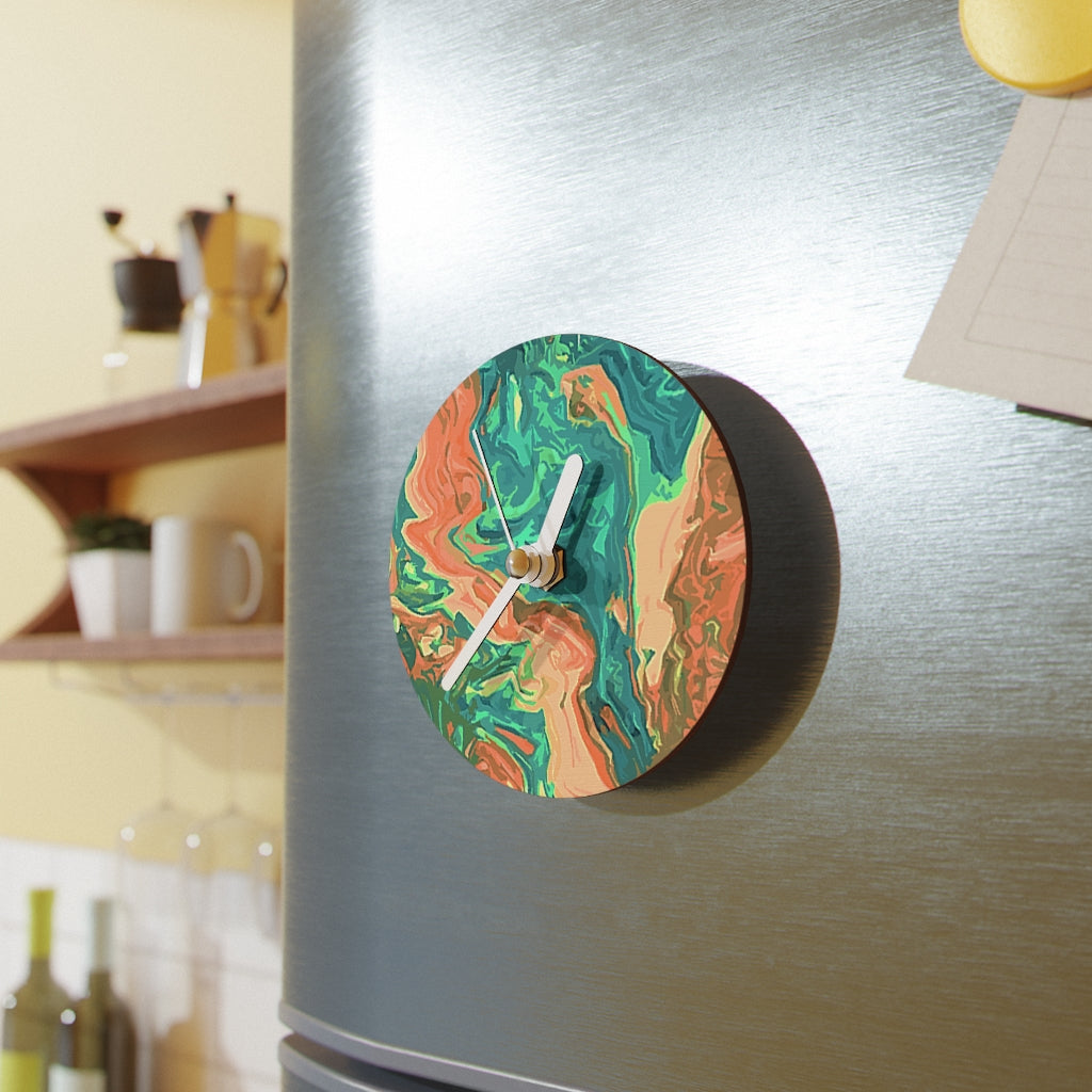 CDEJ Green Fun Wall Clocks