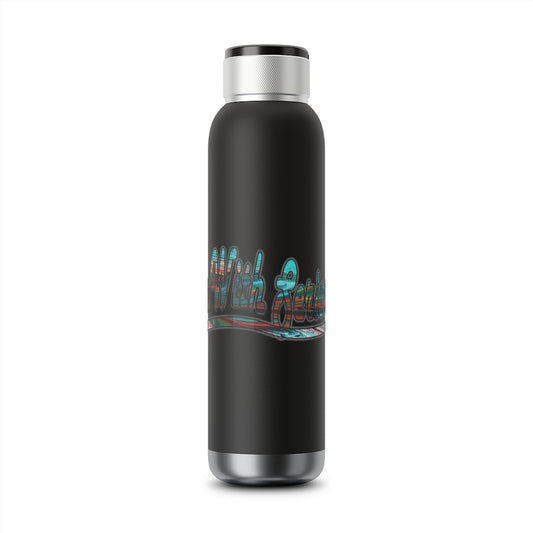 Graphic Baddie Soundwave Copper Vacuum Audio Bottle 22oz