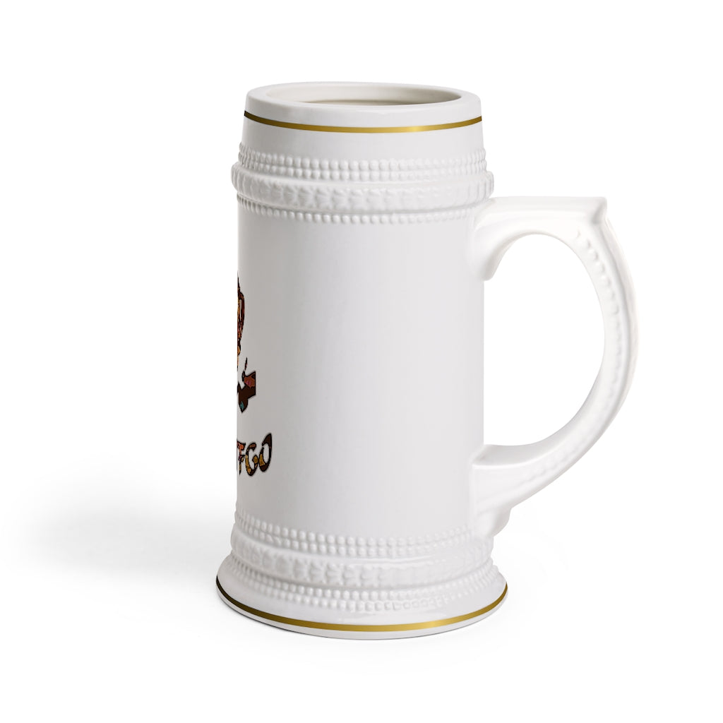 Graphic "Coffee" Stein Mug