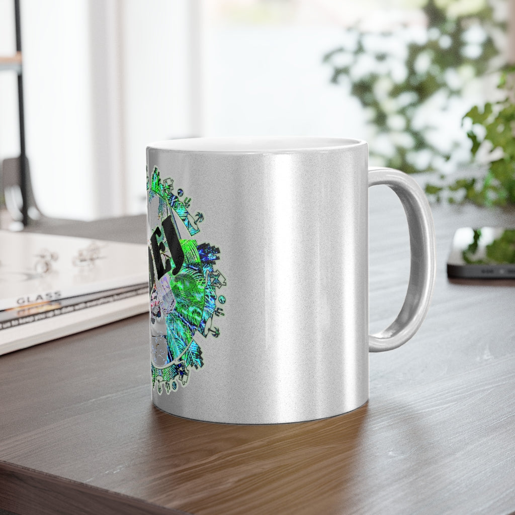 CDEJ Logo Metallic Mug (Silver\Gold)