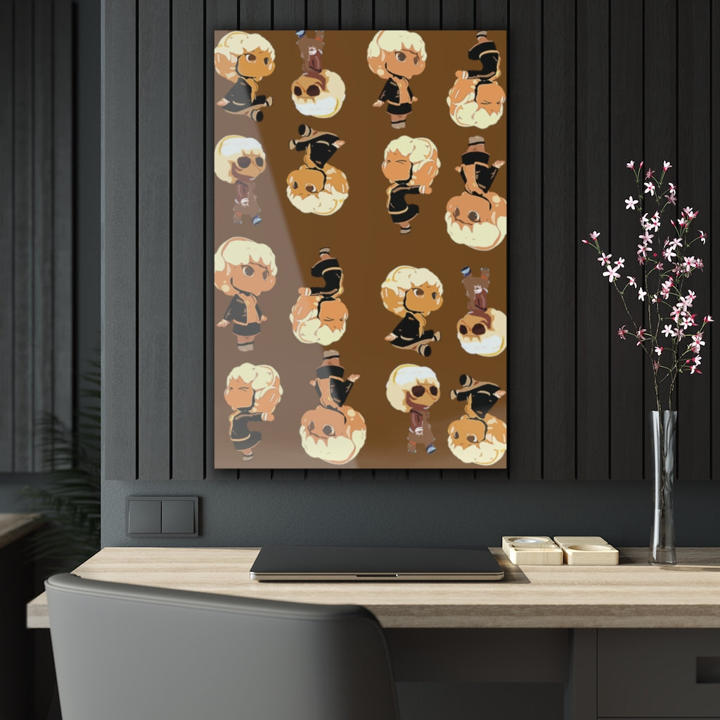 Brown Branded Acrylic Prints