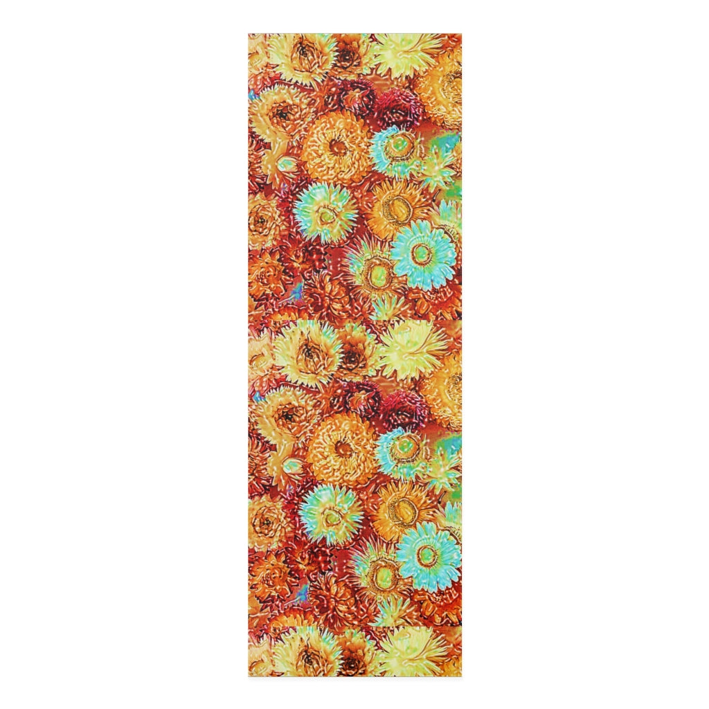 Floral Foam Yoga Mat