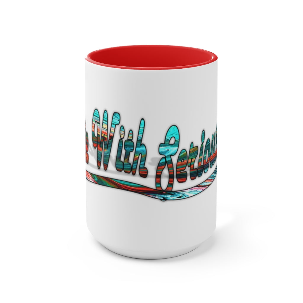 Graphic "Baddie" Accent Mug