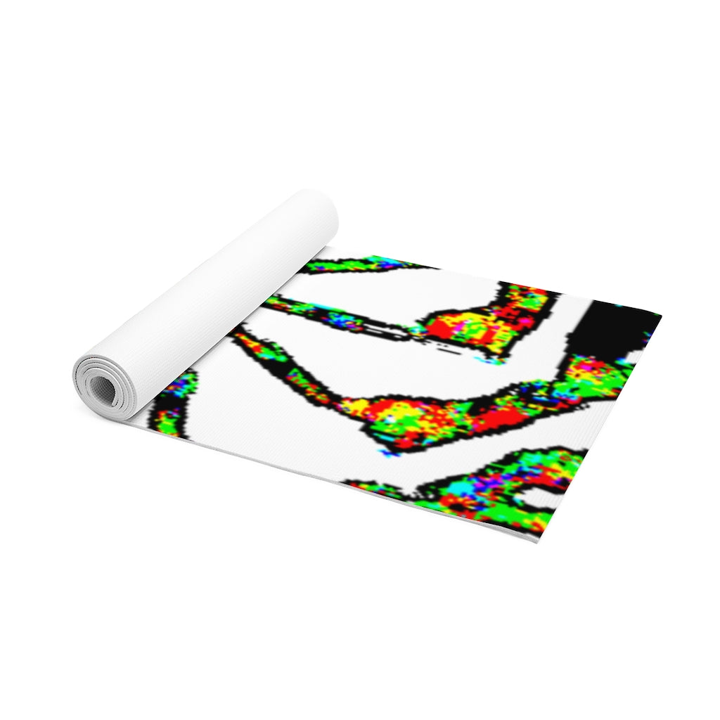 Painted Money Foam Yoga Mat