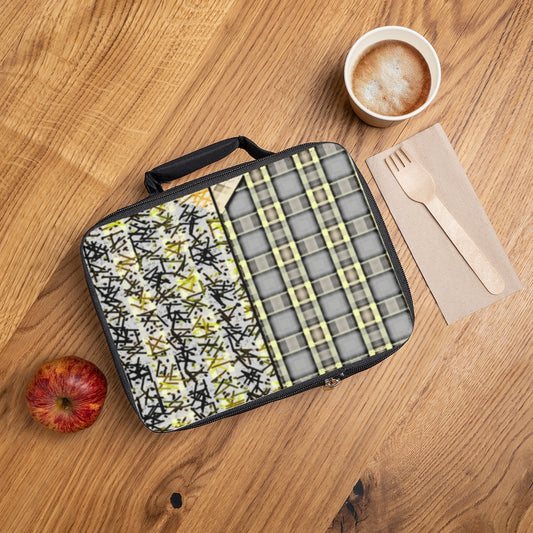 Patchwork Plad Lunch Bag