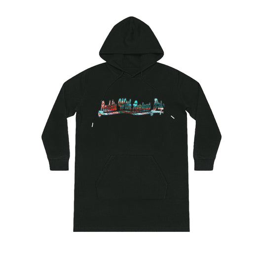 Graphic "Baddie" Streeter Hoodie Dress