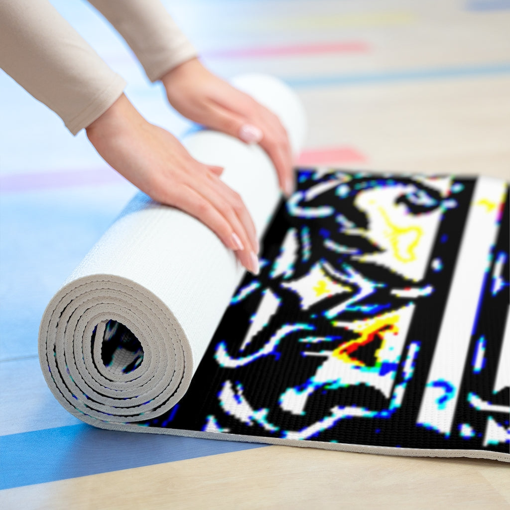 Faux Baroque Foam Yoga Mat