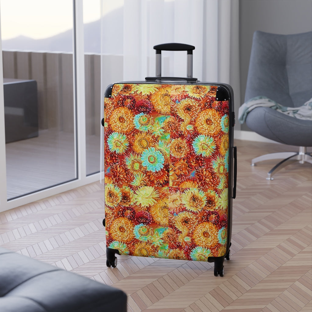 Floral Suitcases