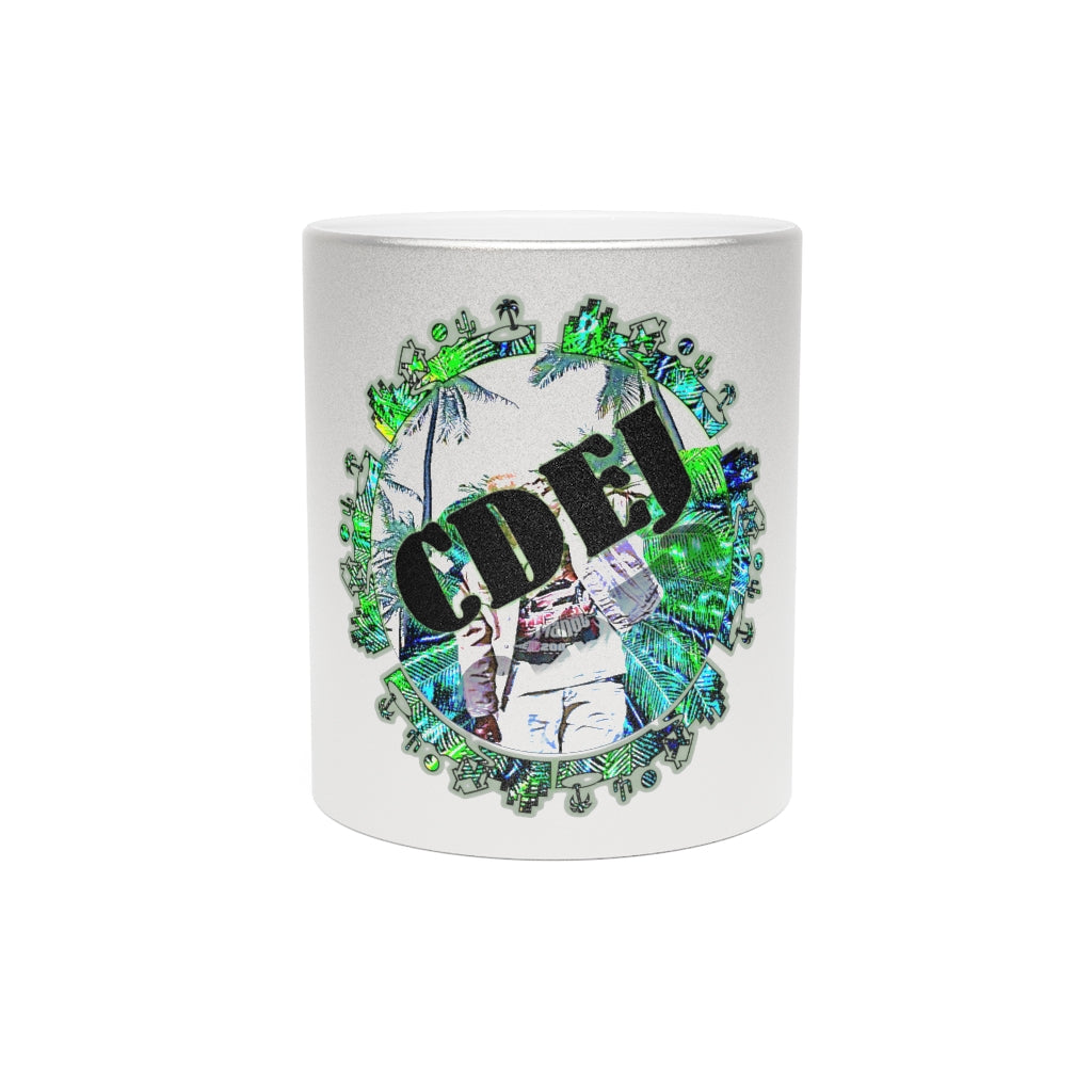 CDEJ Logo Metallic Mug (Silver\Gold)