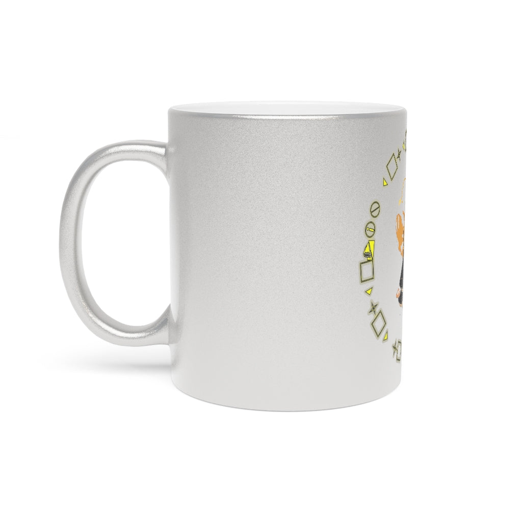 Logo Metallic Mug (Silver\Gold)