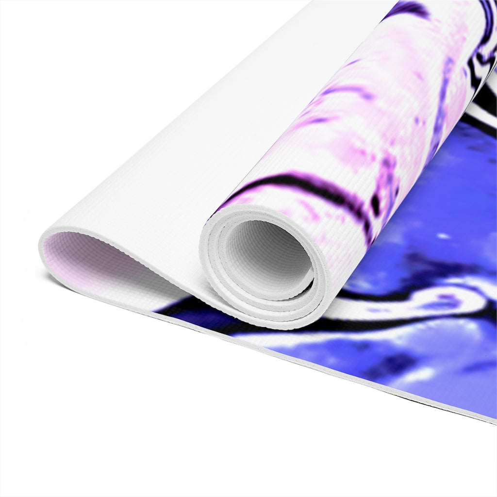 CDEJ Purple Marble Foam Yoga Mat