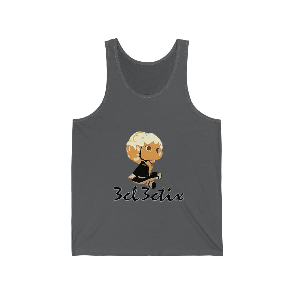 Branded Unisex Jersey Tank