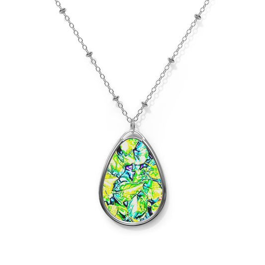 Neon Oval Necklace