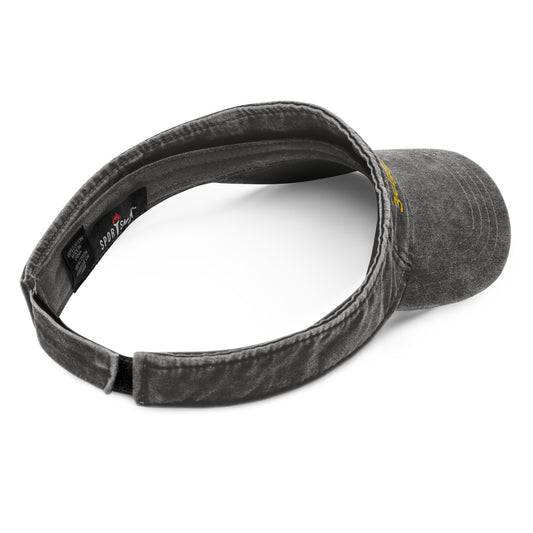 Branded Denim visor