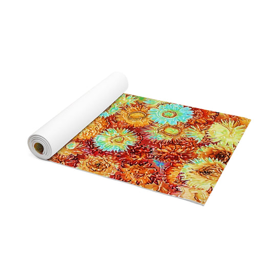 Floral Foam Yoga Mat