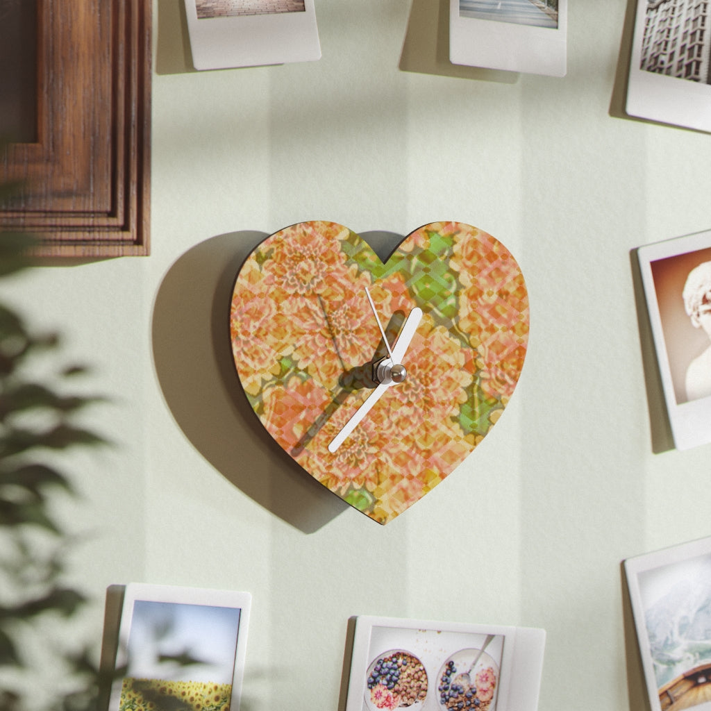 Floral Fun Wall Clocks