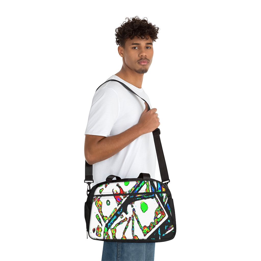 Painted Money Fitness Handbag