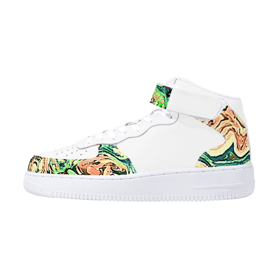 CDEJ Green Marble High Top Unisex Sneaker