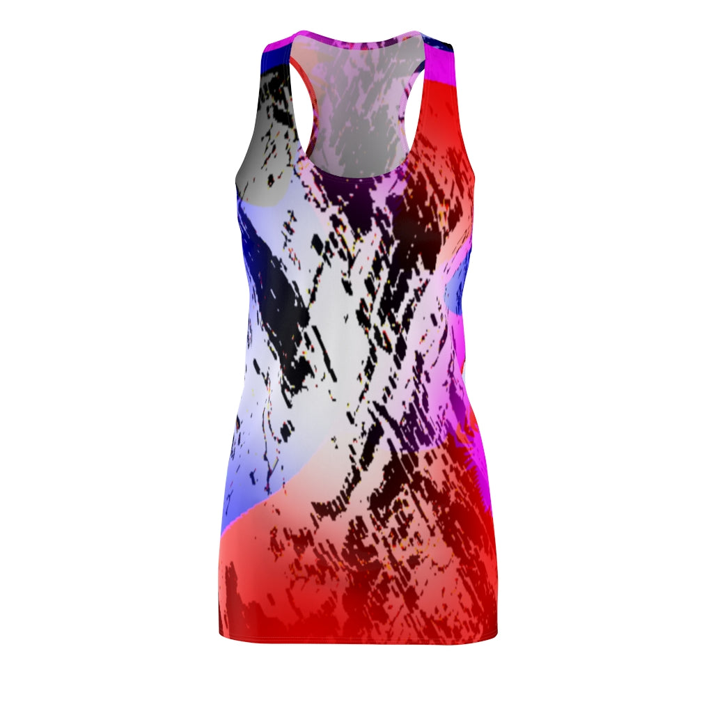 Funky Cut & Sew Racerback Dress