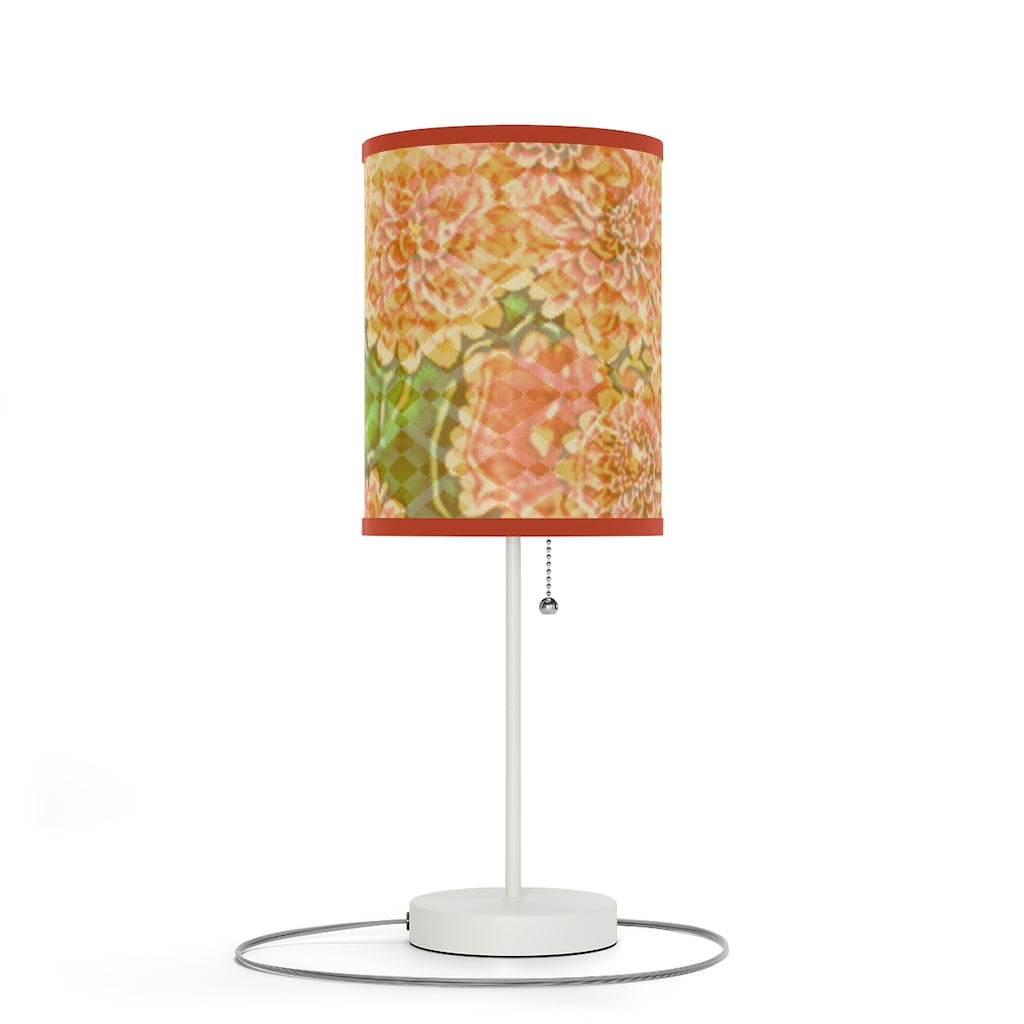 Floral Lamp on a Stand, US|CA plug