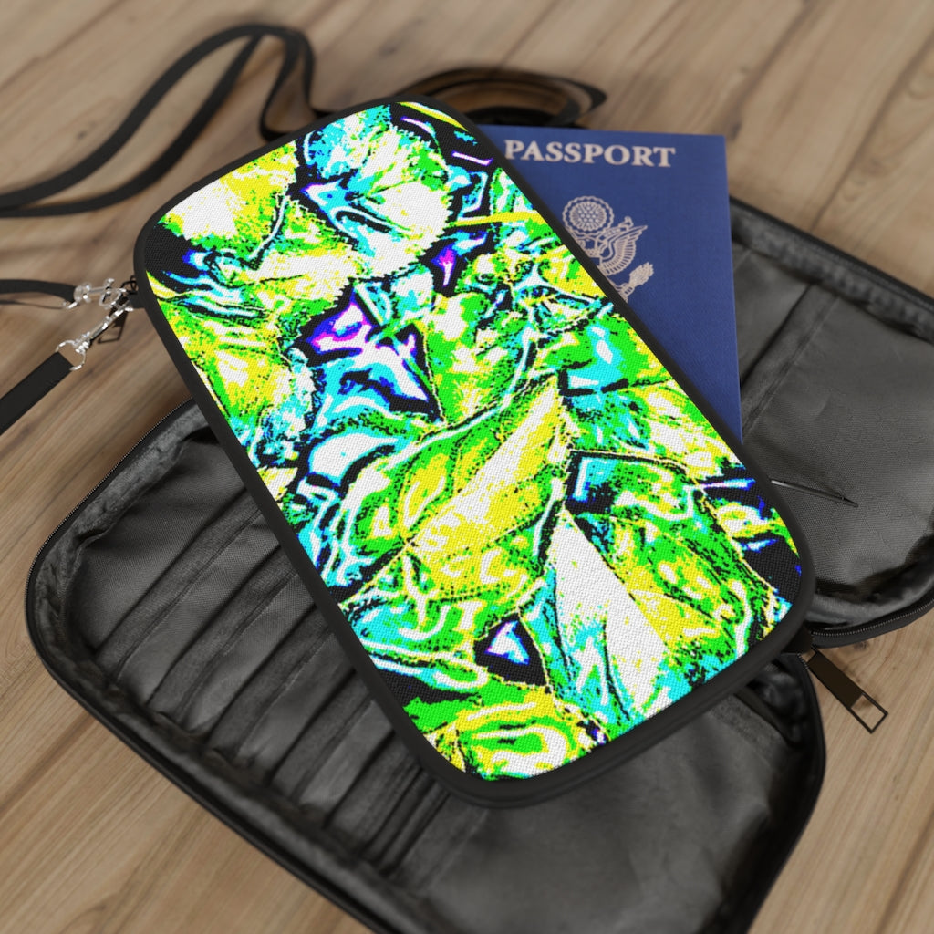 Neon Passport Wallet