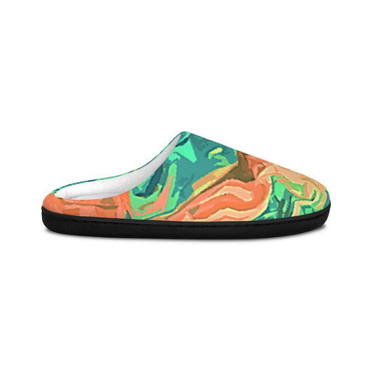 CDEJ Green Marble Indoor Slippers