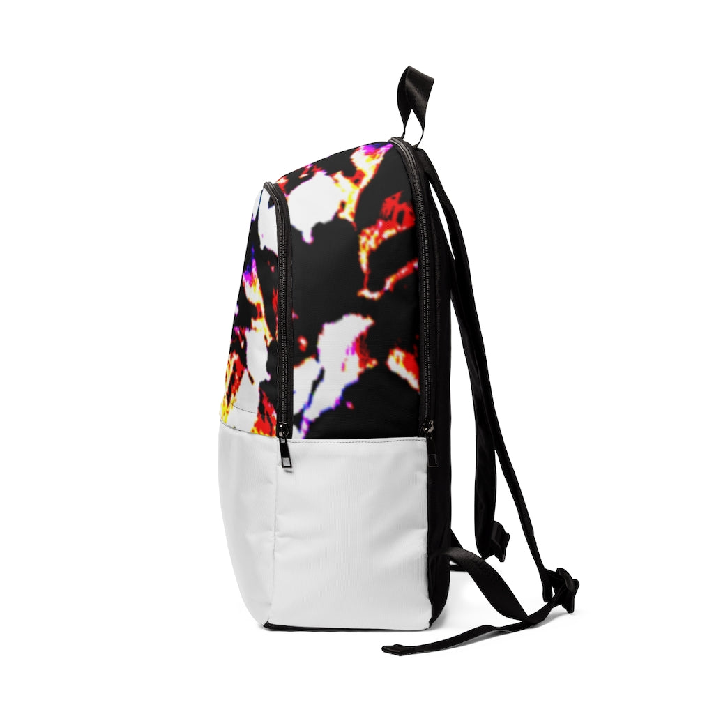 Floral Unisex Fabric Backpack