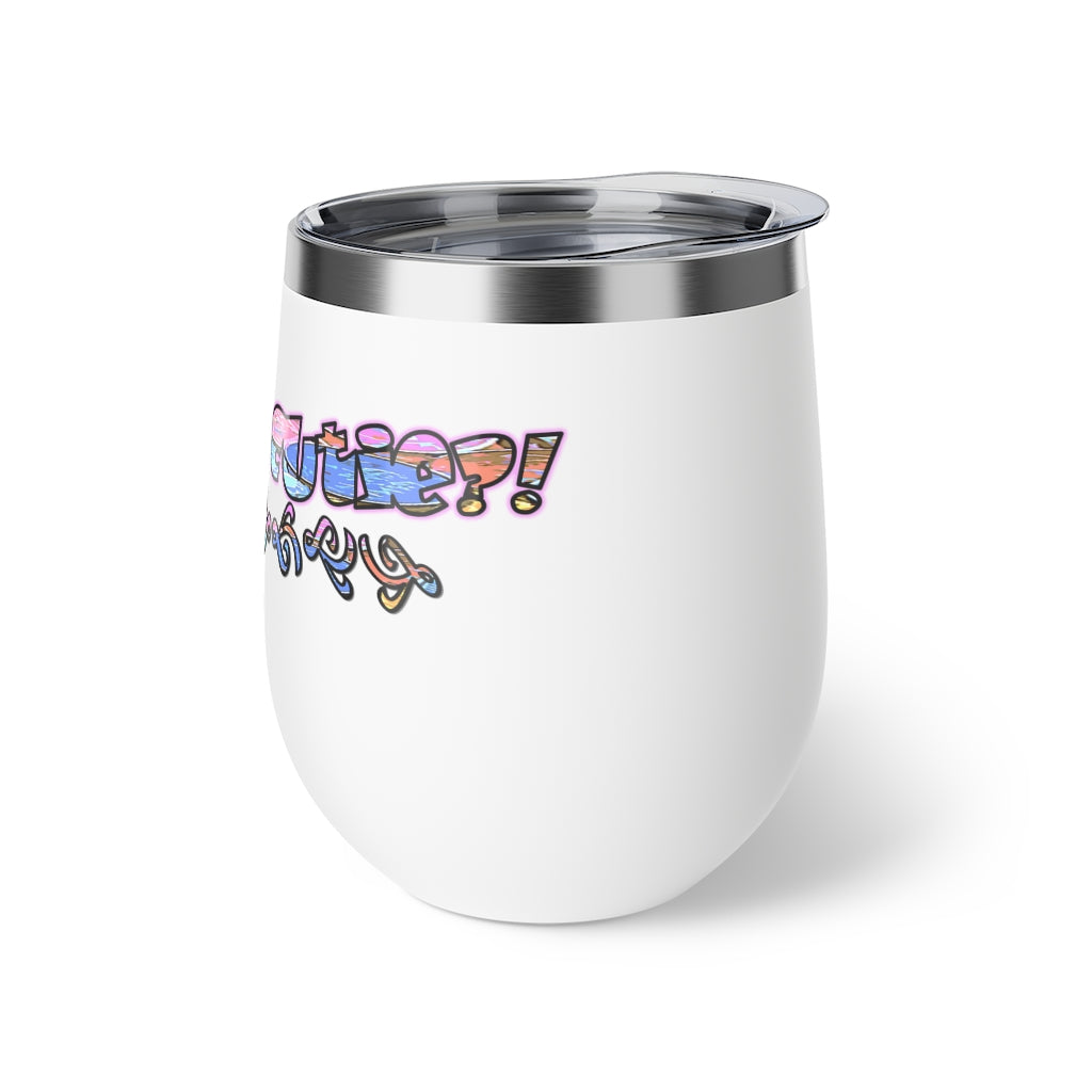 Graphic "Cutie" Copper Vacuum Insulated Cup, 12oz