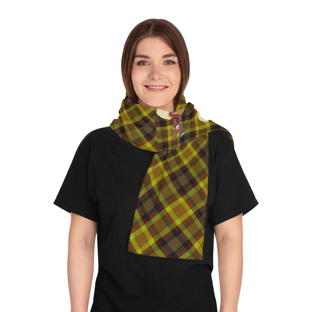 Branded Plad Scarf