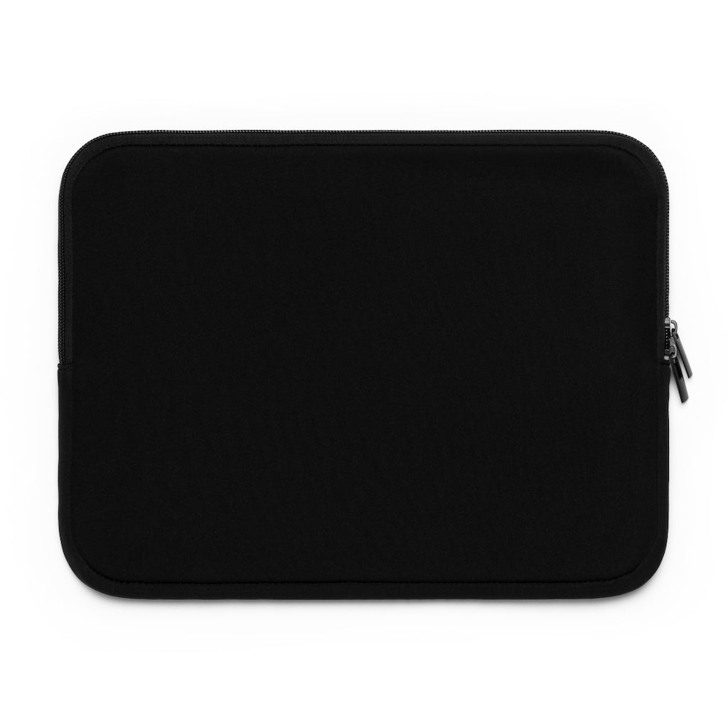 Logo Patterned Laptop Sleeve