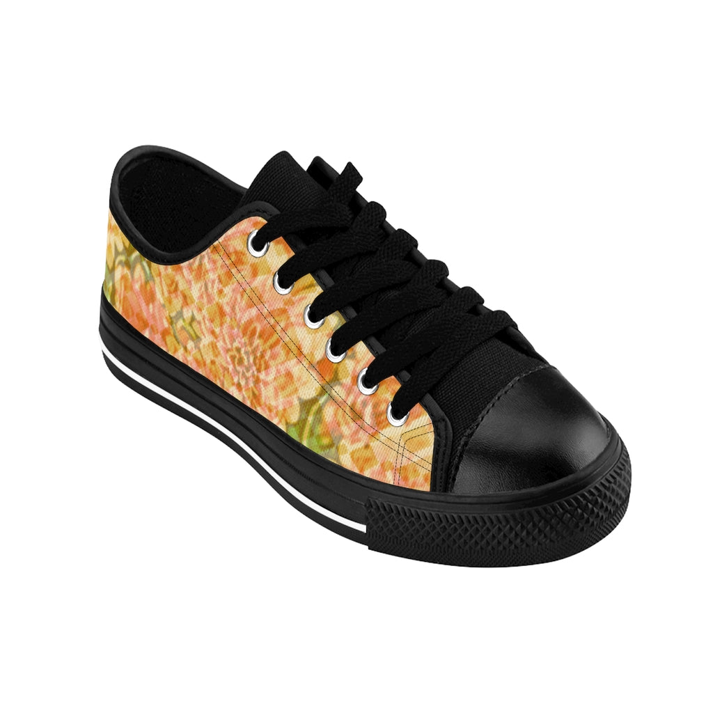 Faded Floral Women's Sneakers