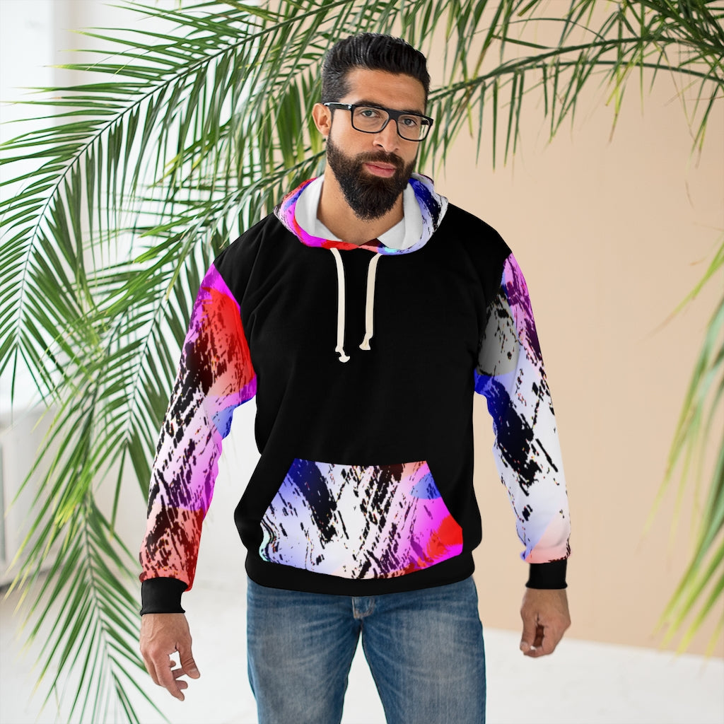 Funky AOP Unisex Pullover Hoodie