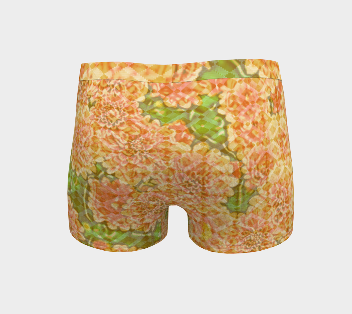 Faded Floral BoyShorts