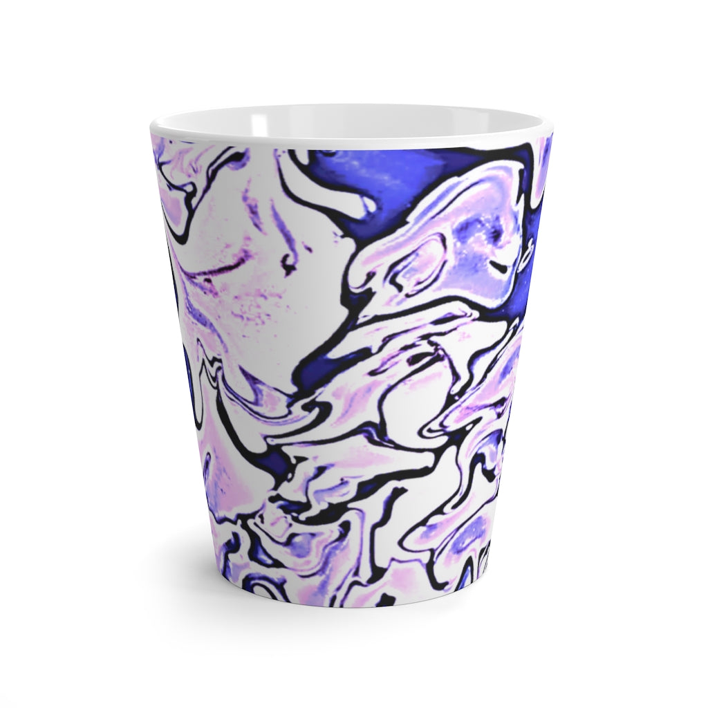 CDEJ Purple Marble Latte Mug