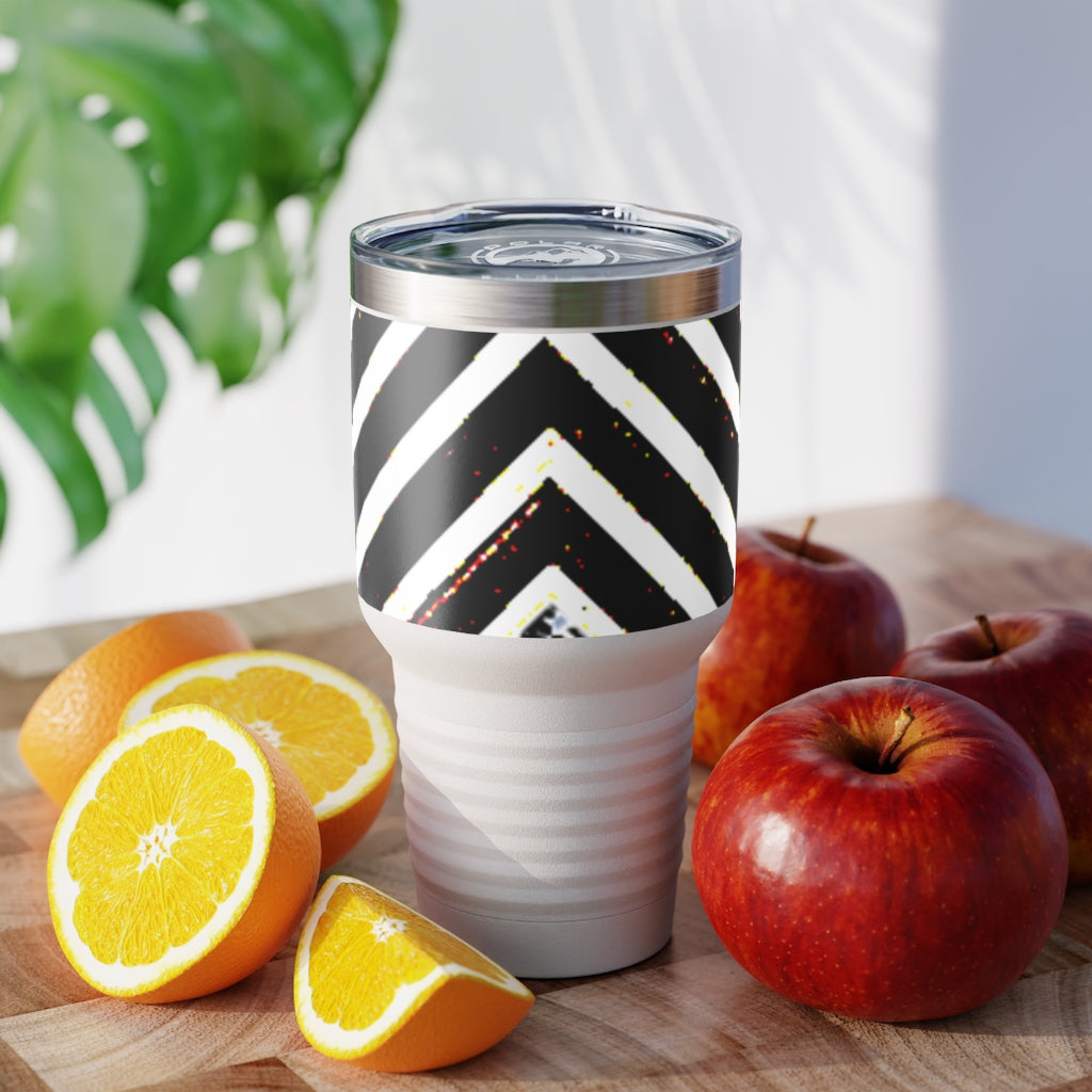 Stripped Ringneck Tumbler