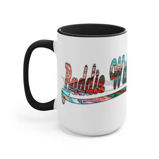 Graphic "Baddie" Accent Mug