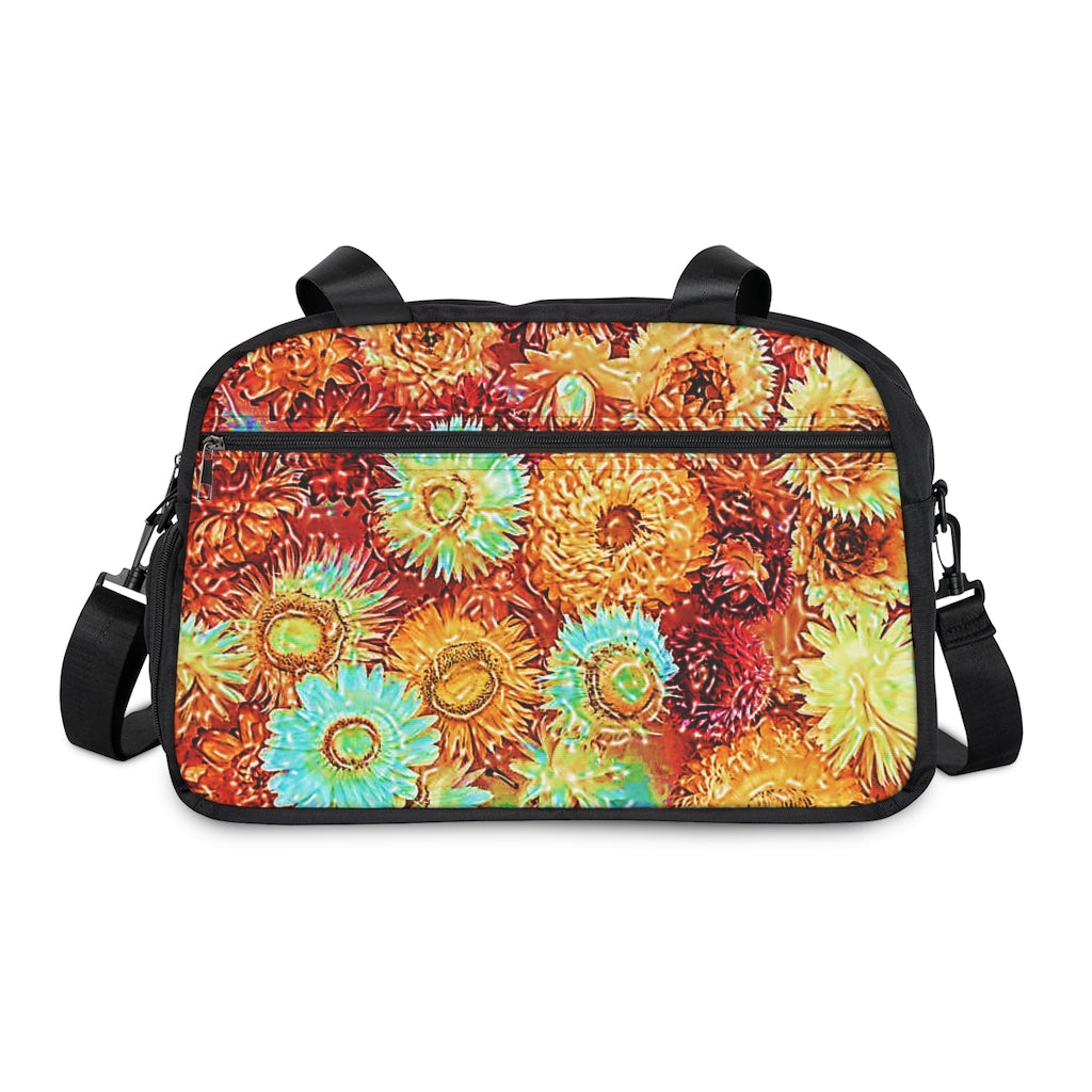 Floral Fitness Handbag