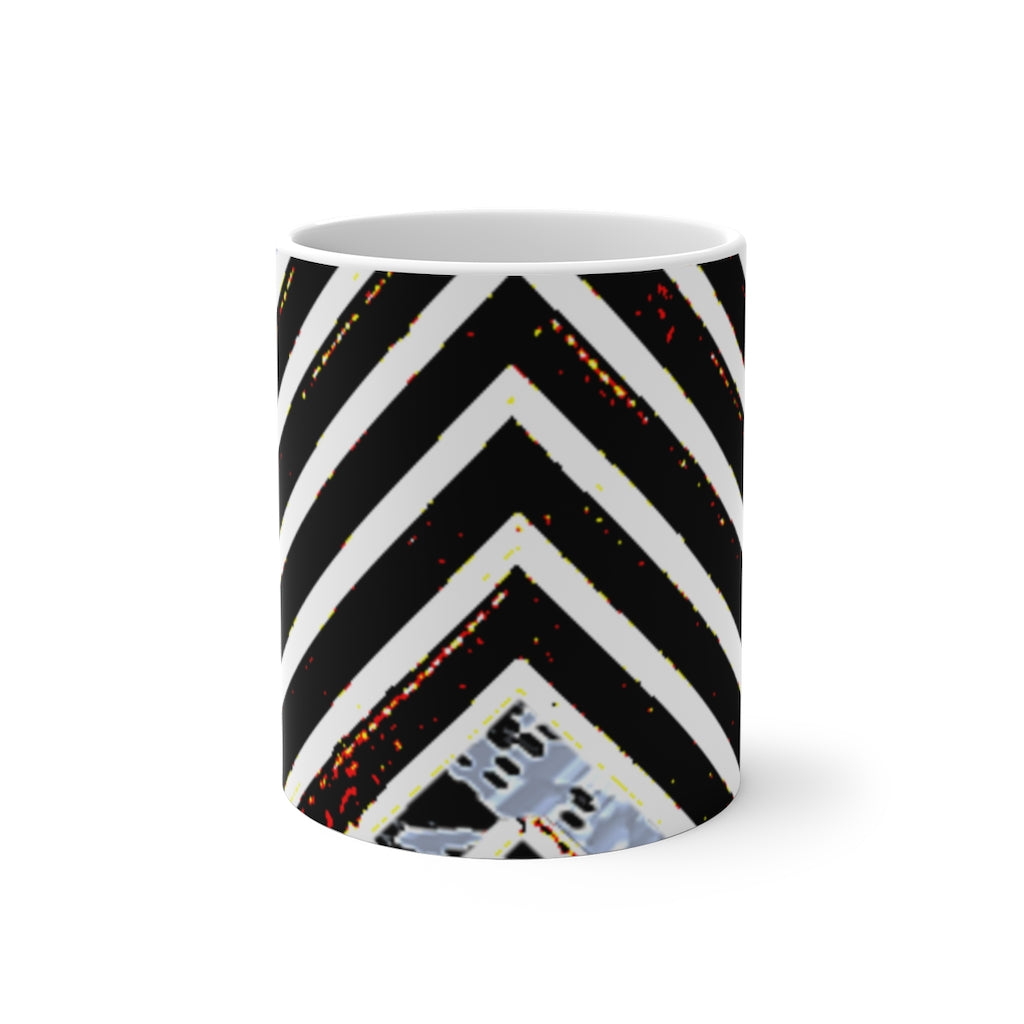 Stripped Color Changing Mug