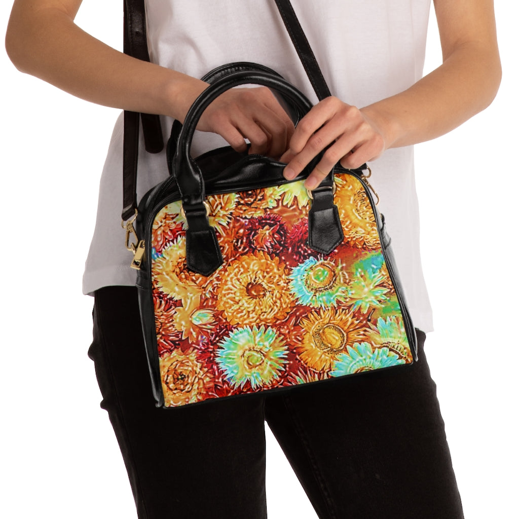 Floral Shoulder Handbag